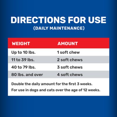 Image showing  Advanced Formula Soft Chewable Hip and Joint Supplement for Dogs and Cats, 120 ct.