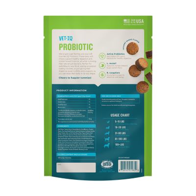Image showing  Probiotic Hickory Smoke Flavored Supplement Soft Chews for Dogs, 60 ct.