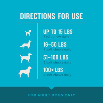 Image showing 5 th VetIQ Soft Chewable Flea and Tick Supplements for Dogs, Hickory Smoke Flavor, 9.5 oz., 60 ct.