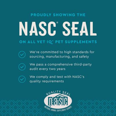 Image showing 7 th VetIQ Soft Chewable Flea and Tick Supplements for Dogs, Hickory Smoke Flavor, 9.5 oz., 60 ct.