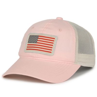 Image showing  Girls' American Flag Twill Mesh Back Cap