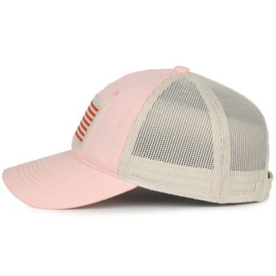 Image showing  Girls' American Flag Twill Mesh Back Cap