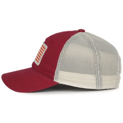 Image showing  Men's Woven American Flag Patch Cap