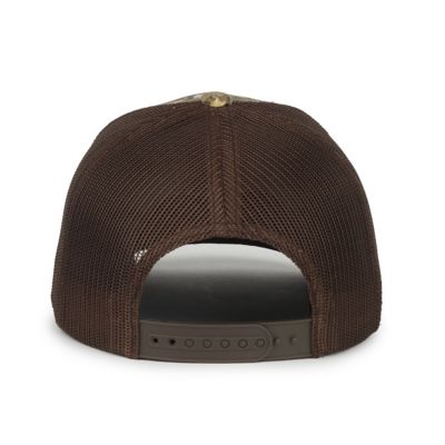 Image showing  Boys' Camo American Flag Trucker Cap