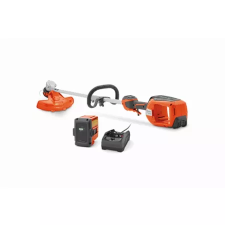 Husqvarna 16 in Cordless Weed Eater 40V 4Ah Straight Battery Trimmer Battery and Charger Included String Trimmers