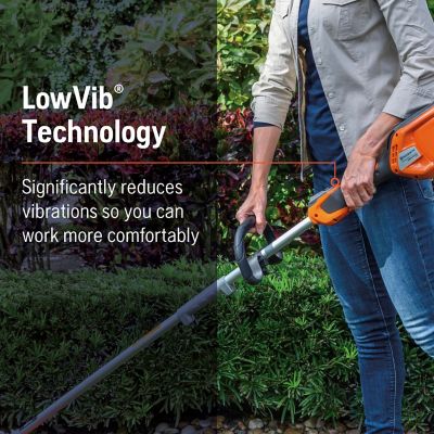 Image showing 7 th Husqvarna 320IL Weed Eater 16 in. 40V Straight Shaft Cordless String Trimmer, Battery & Charger Included