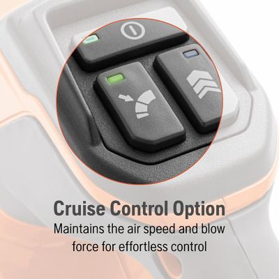 Image showing 6 th Husqvarna Leaf Blaster 350iB 200 MPH/800 CFM 40V Cordless Handheld Leaf Blower, Battery and Charger Included