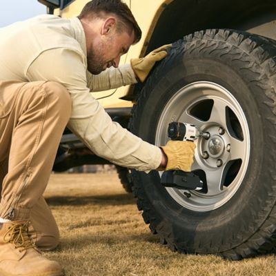 Image showing 6 th Litheli Cordless Impact Wrench, 450Nm with 2.5Ah Battery