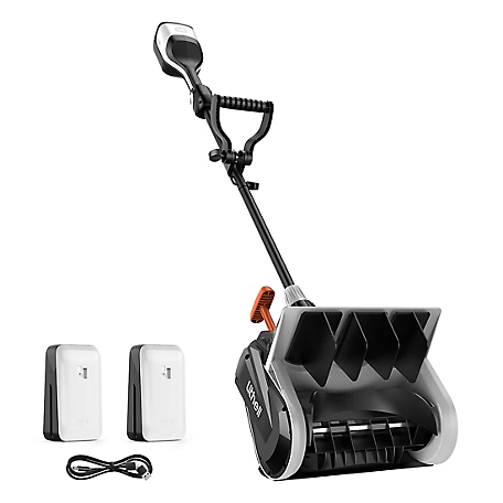 Litheli 12 in. 40V Electric Cordless Snow Shovel with 4.0Ah Batteries
