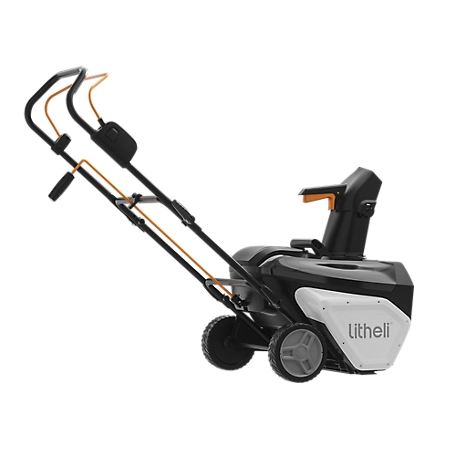 Litheli 20 in. 2x20V Cordless Snow Blower with 4.0Ah Batteries