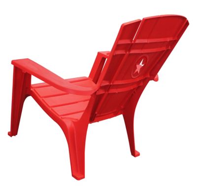 Image showing  Big Country Adirondack Chair with Star, Red