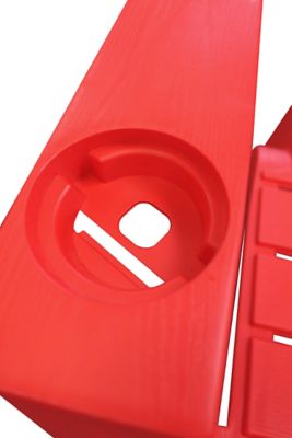 Image showing 5 th Leigh Country Big Country Adirondack Chair with Star, Red