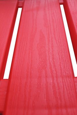 Image showing 6 th Leigh Country Big Country Adirondack Chair with Star, Red