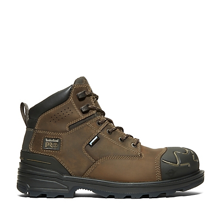 Timberland PRO Men's Magnitude Composite Toe Waterproof Work Boots, 6 in.