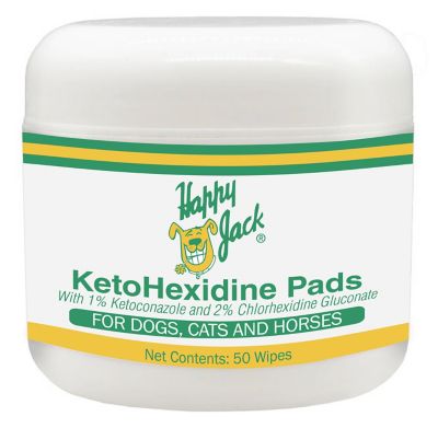 Happy Jack KetoHexidine Pads for Dogs Cats and Horses 50 ct. at Tractor Supply Co