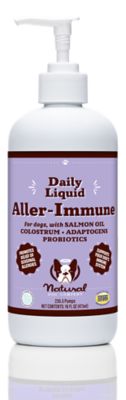 Natural Dog Company Aller-Immune Oil, Allergy & Itch Relief for Dogs, Daily Immune Support, 16 oz.