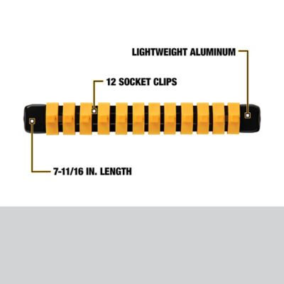 Image showing  1/4 in. Drive Socket Rail, Holds Up to 12 Sockets