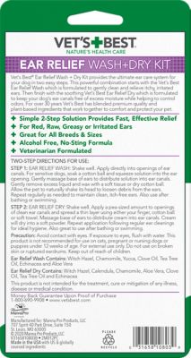 Image showing  Ear Relief Wash and Dry for Dogs