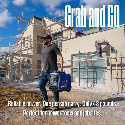 Image showing 6 th Westinghouse 2,550/1,900-Watt Dual-Fuel Portable Inverter Generator, RV-Ready, Gas/Propane, CO Sensor