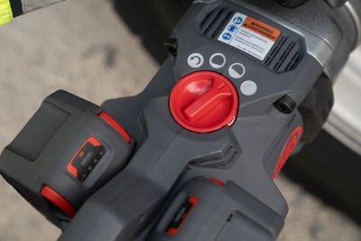 Image showing  20 V, High-torque 1 in. Cordless Impact Wrench Kit, 4 Batteries and Charger, 6 in. Ext Anvil, W9691-K4E