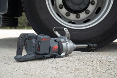Image showing 5 th Ingersoll Rand 20 V, High-torque 1 in. Cordless Impact Wrench Kit, 4 Batteries and Charger, 6 in. Ext Anvil, W9691-K4E