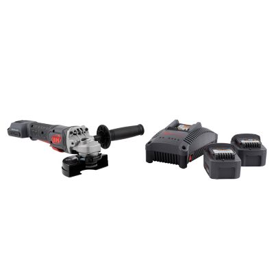 Ingersoll Rand 20-Volt Cordless Angle Grinder / Cut-off Tool 2 Battery Kit