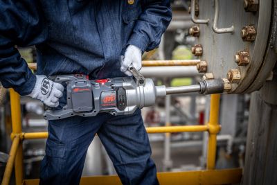 Image showing 5 th Ingersoll Rand 20 V, High-torque 1 in. Cordless Impact Wrench Kit, 2 Batteries and Charger, 6 in. Extended Anvil, W9691-K2E