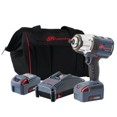 Ingersoll Rand 20-Volt High-torque 1/2 in. Cordless Impact Wrench Kit, 1500 ft.-lbs. Torque, 2 Batteries and Charger, W7152-K22