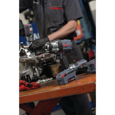 Image showing  20-V Mid-torque 3/8 in. Cordless Impact Wrench Kit, 550 lbs. Nut-busting Torque, 2 Batt and Charger, W5133-K22