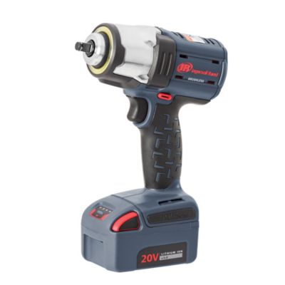 Image showing  20-V Mid-torque 3/8 in. Cordless Impact Wrench Kit, 550 lbs. Nut-busting Torque, 2 Batt and Charger, W5133-K22