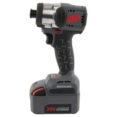 Image showing  20-Volt 1/4 in. Hex Cordless Impact Driver 2 Battery Kit