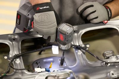 Image showing 6 th Ingersoll Rand 20 V, 1/4 in. Hex Cordless Impact Driver 2 Battery Kit