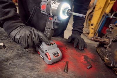 Image showing 7 th Ingersoll Rand 20 V, 1/4 in. Hex Cordless Impact Driver 2 Battery Kit