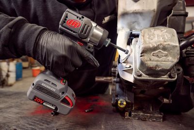 Image showing 8 th Ingersoll Rand 20 V, 1/4 in. Hex Cordless Impact Driver 2 Battery Kit