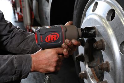 Image showing 7 th Ingersoll Rand 3/4 in. Air Impact Wrench, Quiet, 2,000 ft. lb. Nut-busting torque, Maintenance Duty, Pistol Grip