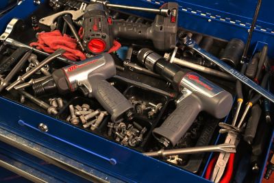 Image showing  Industrial Duty Air Hammer, 3530 BPM, 2-5/8 in. Stroke, Round Shank