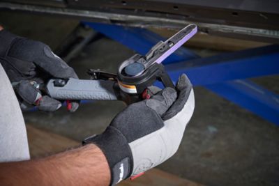 Image showing  Air Belt Sander, 1/2 in. x 18 in. 20,000 RPM, 4700 SFPM, 0.6 Horsepower, 360-418