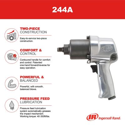 Image showing  1/2 in. Air Impact Wrench, 500 ft.-lbs. Max Torque, Super Duty, Pistol Grip