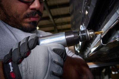 Image showing 5 th Ingersoll Rand 3/8 in. Pistol Grip Air Drill, Keyed Chuck, Reversible, 2,000 RPM, 0.5 hp