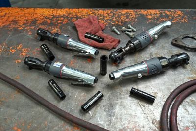 Image showing  1/2 in. Air Ratchet Wrench, 76 ft-lb Max Torque, 220 RPM