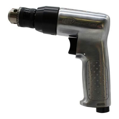 Image showing  3/8 in. Pistol Grip Air Drill, Keyed Chuck, Non-reversible, 2000 RPM, 0.5 Horsepower