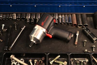 Image showing  3/8 in. Air Impact Wrench, Quiet, 300 ft.-lb. Max Torque Pistol Grip