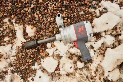 Image showing 5 th Ingersoll Rand 1 in. Air Impact Wrench, 2,000 ft.-lb. Max Torque Pistol Grip, 6 in. Extended Anvil