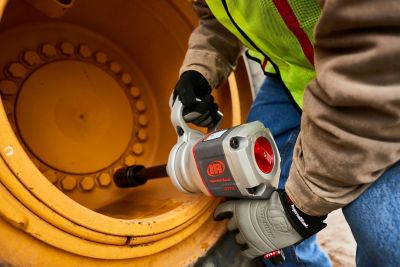 Image showing 7 th Ingersoll Rand 1 in. Air Impact Wrench, 2,000 ft.-lb. Max Torque Pistol Grip, 6 in. Extended Anvil