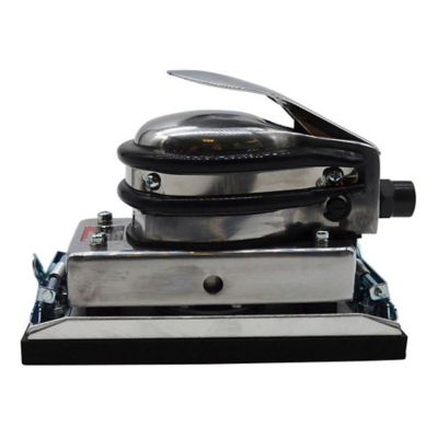 Image showing  3.67 x 6.75in. Random Orbital Air Sander, Paper Clamp Pad, 8,000 rpm, 0.3 hp