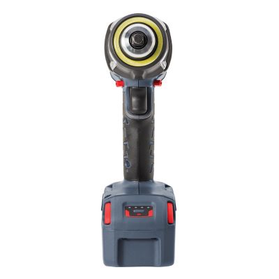 Image showing  20-Volt Mid-torque 1/2 in. Cordless Impact Wrench Kit, 550 ft.-lbs. Nut-busting Torque, 2 Batt and Charger