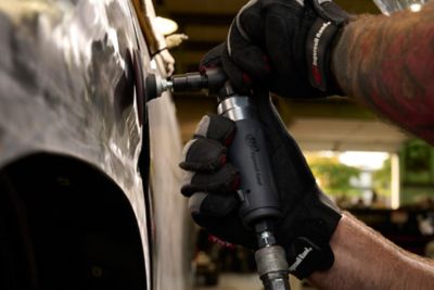 Image showing  Right Angle Air Die Grinder 2 in. & 3 in. Pad Kit, 20000 RPM, Rear Exhaust, 0.33 Horsepower