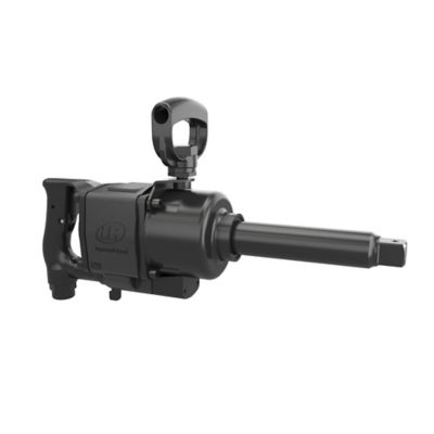 Image showing  No. 5 Spline Air Impact Wrench, 1600 Max Reverse Torque, D-Handle, 6 in. Extended Anvil