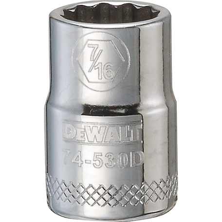 DeWALT DeWalt DWMT74530OSP 3/8" Drive 7/16" 12 Point Socket