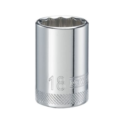 Image showing  1/2 in. Drive 18 mm 12-Point Socket